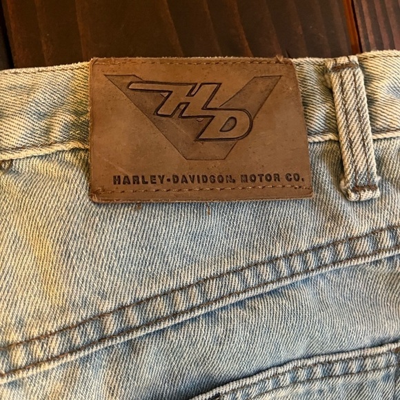 Men’s Harley Davidson Biker Blues Relaxed 30 x32 (LIKE NEW) - Picture 6 of 7